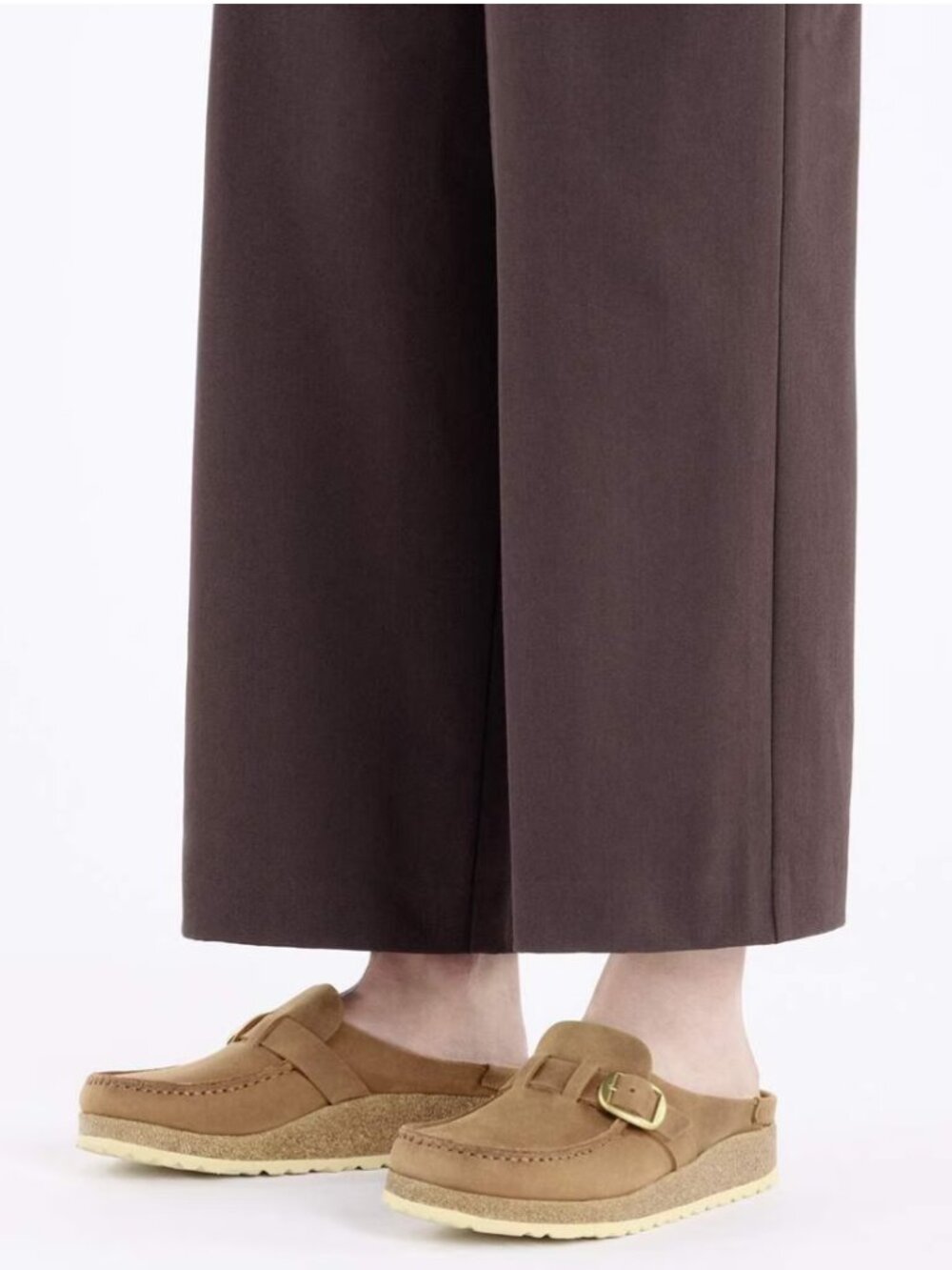 BIRKENSTOCK BUCKLEY OILED LEATHER CLOGS (W9/M7)